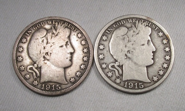 Historical photograph of the Philadelphia Mint circa 1915 where the key-date 1915-P Barber half dollar was struck